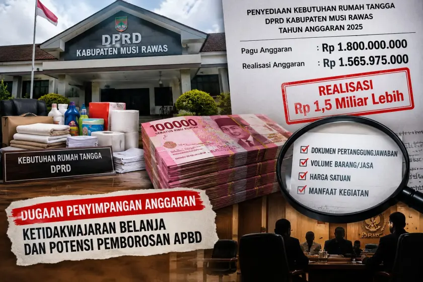Fasilitasi Tim Penggerak PKK Kota Lubuk Linggau 2025 Realisasi Rp621 Juta